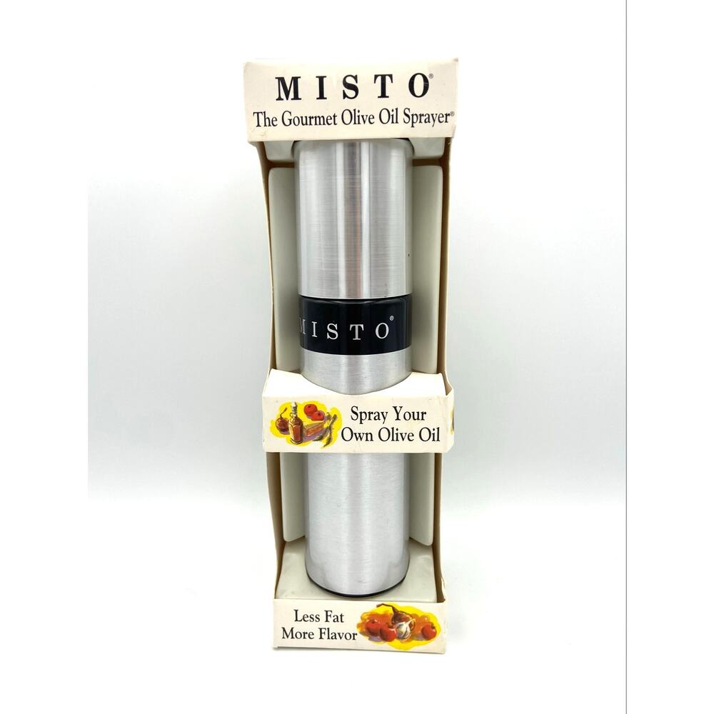 MISTO The Gourmet Olive Oil Sprayer Non Aerosol Refillable Kitchen NEW READ